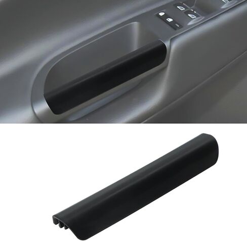 Jerbor Carbon Fiber Pattern Layer Interior Armrest Front Pull LH Door Handle Grab Trim Fit for 2013-2019 Ford Escape in Kuwait