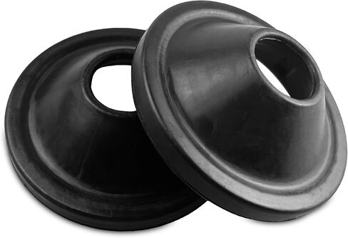 Yukauto Rear Coil Spring Insulators, Rear Upper Coil Spring Isolators Fit for 2007-2018 Jeep Wrangler JK JKU (1 pair) in Saudi Arabia