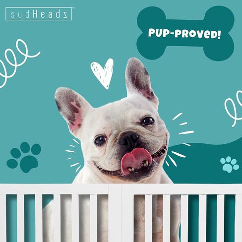 Portable Indoor Folding Gate, Foldable and Expandable Pet Dog Gate for Stairs & Walkways, Collapsible Indoor Baby Gate for Small & Large Spaces, Free-Standing Indoor Fence – White in Saudi Arabia