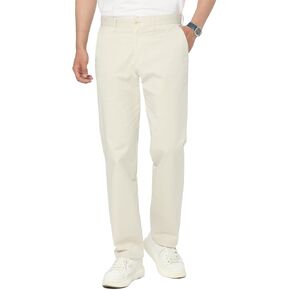 AMY ZHU Men’s Classic-Fit Casual Stretch Straight Pant in Saudi Arabia