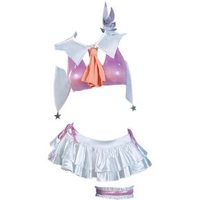 miccostumes Women's Costume Caster Cosplay Two-Piece Swimsuit with Shawl Neck Scarf in Kuwait