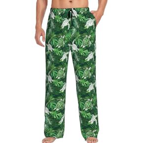 Men'S Comfy Pajama Pants Stretch Sleepwear Lounge Pants With Pockets & Drawstring in Saudi Arabia