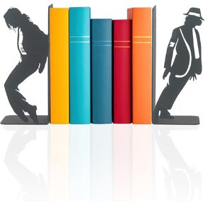 Michael J. Decorative Bookends, King of Pop Figure Book Holders, Famous Characters Book Holders, Bookholder with Celebrity, Music Theme Book Stands, Moonwalk, Decorative Book End in Saudi Arabia