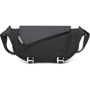 TANGCORLE Crossbody Bag, 5L Expandable Shoulder Bag, Water Resistant Multi Pocket Casual Messenger Bag for Daily Use in Kuwait
