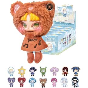 INN's Twelve Tiny Wish Keepers Series MINI Plush Keychain Blind Box 1Pcs (1 of 14 Possible Styles) Cute INN Bag Charms, Keyring for women's handbags – Kawaii Plush Backpack Accessories Key Chain in Saudi Arabia