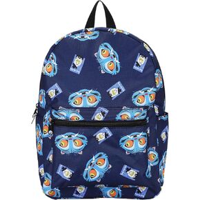 Bioworld KPop Demon Hunters Derpy & Sussie All-Over Print 16.5" Adult Blue Quick Turn Backpack in Kuwait