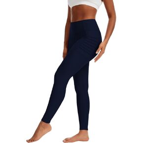 CORSKI High Waisted Leggings with Pockets for Women, Tummy Control Yoga Pants, Buttery Soft Workout Bottoms for Sports in Saudi Arabia