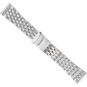 Ewatchparts 24mm Pilot Watch Band Bracelet Compatible With Breitling A24322 7 Link Navitimer Polish in Saudi Arabia