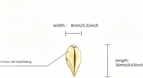 Vampire Teeth, Metal Vampire Fangs, Grillz for Men and Women, Adjustable Fang Tooth Cap, Halloween Costume Accessories Fake Fangs for Party (Gold) in Saudi Arabia