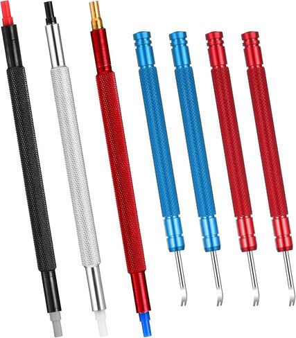 7 Pcs Watch Hands Repair Tool Kit, Watch Hand Removal Tool, Watchmakers Wristwatch Hand Setting Tools, Professional Removal with Hands Pressers Pusher, Removers Lever Minute Second Removals, Puller in Kuwait