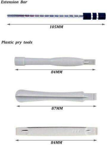 Magnetic Screwdriver Bit Set For iPhone Macbook Tool Kit Set Repair Watch 117PCS in Saudi Arabia