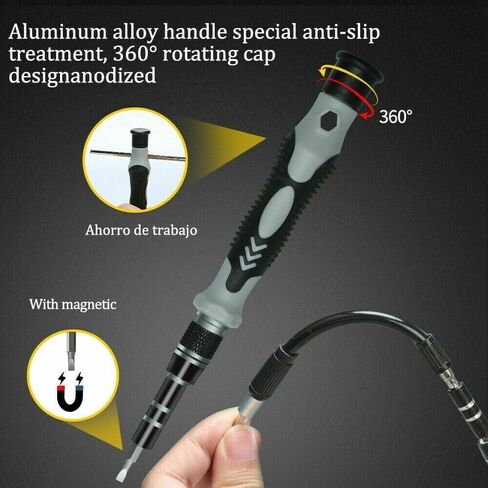 Magnetic Screwdriver Bit Set For iPhone Macbook Tool Kit Set Repair Watch 117PCS in Saudi Arabia