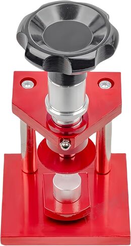 Watch Press Tool Set, Watch Repair Tools & Kits, Aluminum Alloy Watches Back Case Press Tool, with 20PCS Fitting Dies 18mm-50mm, for Watch Back Case Closer, Battery Replacement in Saudi Arabia