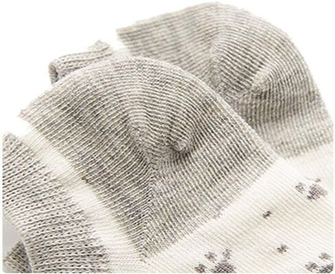 10 Pairs Cat Socks for Women- Cute Cotton Funny Animal Ankle Socks Low Cut Sock for Cat Lovers in Saudi Arabia