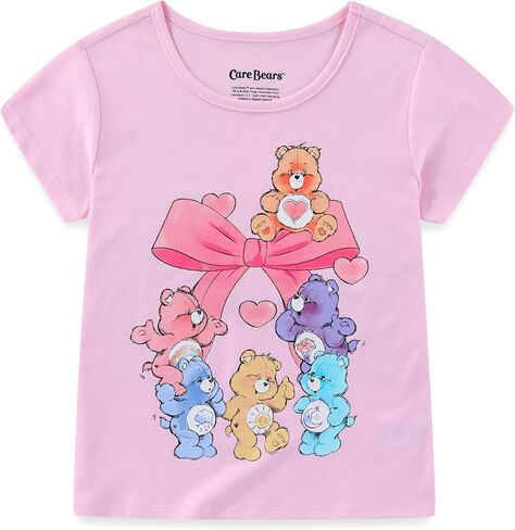 تي شيرت بأكمام قصيرة للفتيات من Care Bears للأطفال الكبار in Kuwait