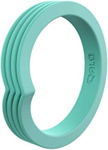 QALO Rubber Engagement Rings for Women – Flexible Skin-Friendly Silicone Wedding Bands for Her – Lightweight All-Day Wearable Rubber Wedding Ring – Durable Design for Outdoor, Active Use in Saudi Arabia