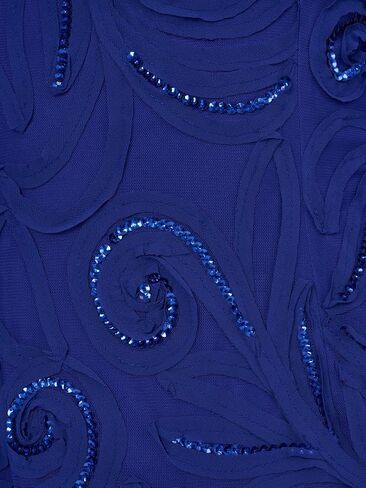 فستان Adrianna Papell النسائي Soutache Column in Kuwait