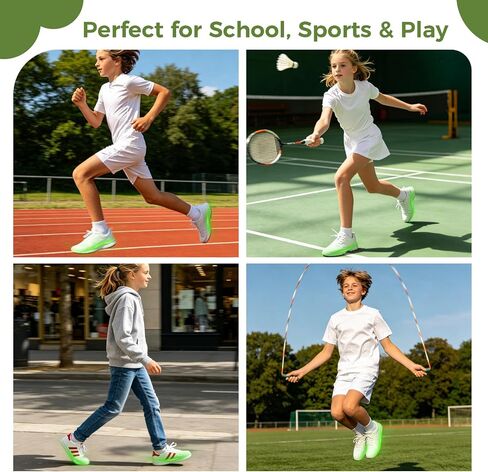 Kids Insoles for Sneakers and Shoes, Memory Foam Insoles with Shock Absorption, Cushioning Shoe Inserts for Boys and Girls, Soft Arch Insoles with Bonus Emergency ID Card in Saudi Arabia