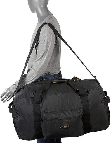 A Saks 30" Duffel In Pouch Black in Saudi Arabia
