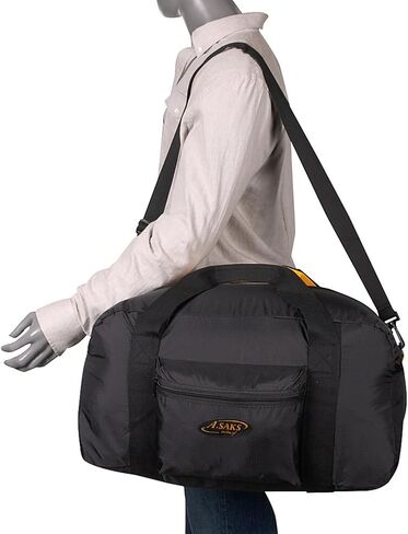 A.Saks Folding Carry-On Duffel with Pouch Size: 22" in Saudi Arabia