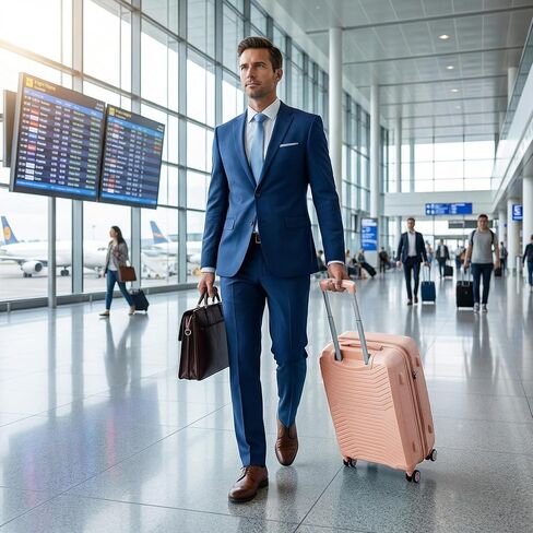 20 Inch Carry-On Luggage Airline Approved,Hardshell Suitcases with Spinner Wheels and TSA LOCK,Expandable 20%,Lightweight Rolling Suitcases for Men/Women（Pink,20in） in Saudi Arabia