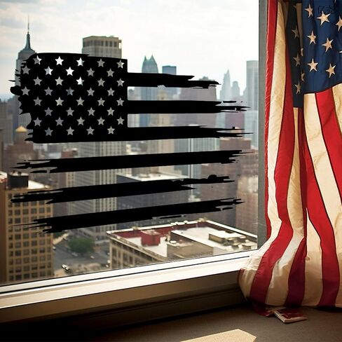 4th of July Window Clings Patriotic Window Stickers for Glass 250th Anniversary Eagle Stars Window Decals for Independence Day Home School Office Holiday Decoration 1 Sheet in Saudi Arabia