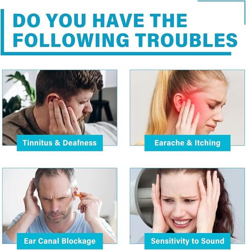 Tinnitus Relief for Ringing Ears, Advanced Tinnitus Relief Drop for Soothing Ear Tinnitus Relief, Gentle & Natural Tinnitus Support to Calm Ear Noise and Clicking in Saudi Arabia