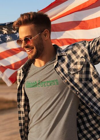 Vintage Sarah Lawrence College Unisex Premium Short Sleeve T-Shirt - SLC Gryphons Apparel in Kuwait