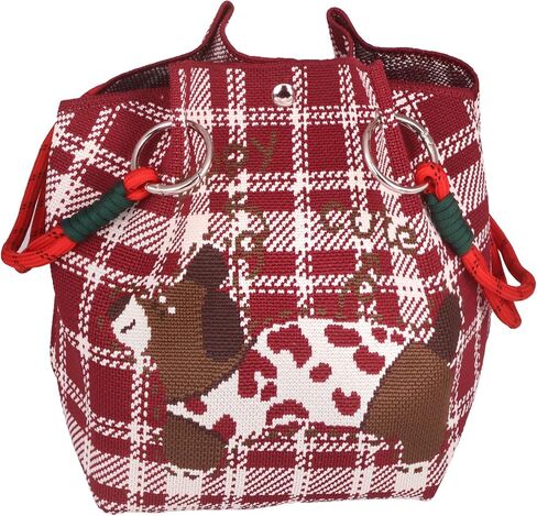 Crochet Tote Bag for Women, Cute Colorful Handmade Bag, Adorable Gift Idea for Her in Saudi Arabia