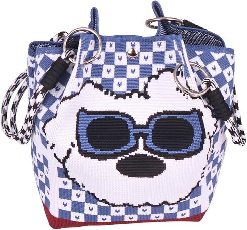 Crochet Tote Bag for Women, Cute Colorful Handmade Bag, Adorable Gift Idea for Her in Saudi Arabia