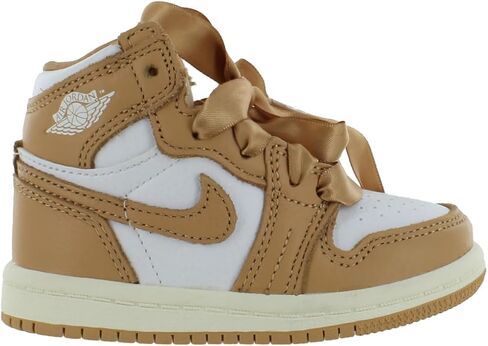 حذاء Nike Jordan 1 Retro High Original من الجلد للرضع/الأطفال الصغار in Kuwait