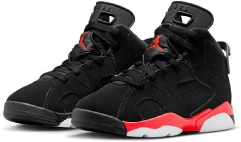 Jordan Air 6 Retro 'Infrared Salesman' Pre-School (Black) in Kuwait