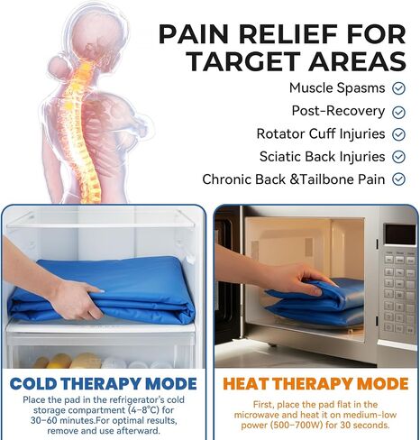 Gel Cooling Mat, Physical Cooling Pad, Universal for Office, Home & Car, Comfortable & Breathable, No Stuffiness for Long Sitting in Saudi Arabia