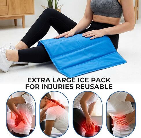Gel Cooling Mat, Physical Cooling Pad, Universal for Office, Home & Car, Comfortable & Breathable, No Stuffiness for Long Sitting in Saudi Arabia