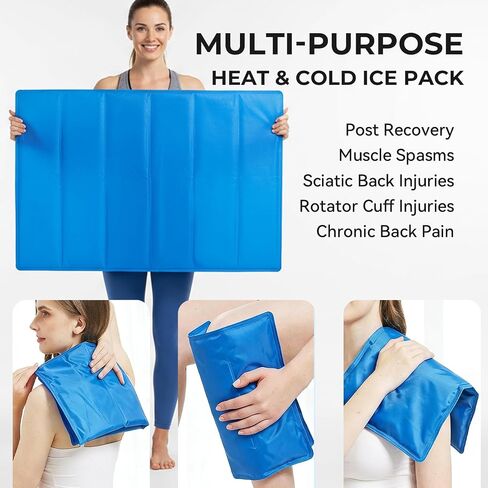 Gel Cooling Mat, Physical Cooling Pad, Universal for Office, Home & Car, Comfortable & Breathable, No Stuffiness for Long Sitting in Saudi Arabia