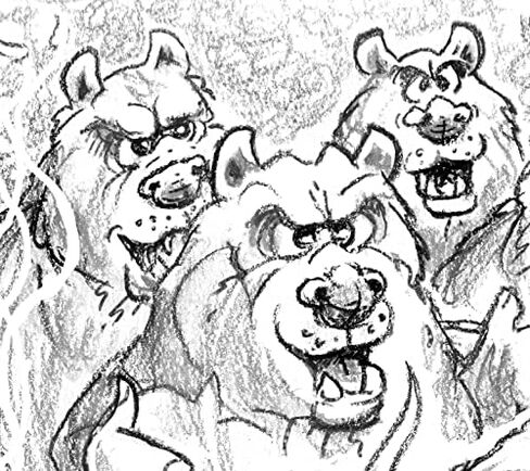 Bull 'n Bear Rambo Style Stock Market Cartoon Signed by Artist Print, Southworth Heavy Linen Paper in Kuwait