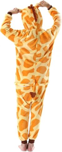 DarkCom Kids Animal Onesie,Women and Mens Cosplay Giraffe Onesie Halloween Costume Christmas Pajamas Sleepwear in Saudi Arabia