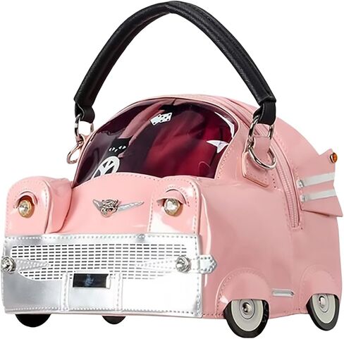 Women PU Leather Unique Novelty Weird Car Shape Crossbody Shoulder Bag Handbag Purse for Girls in Saudi Arabia