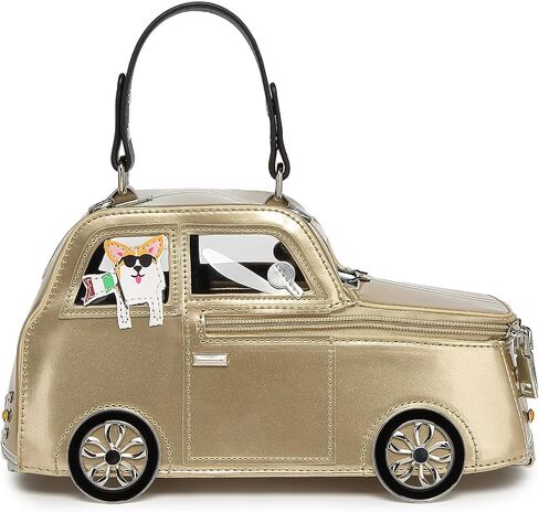 Women PU Leather Unique Novelty Weird Car Shape Crossbody Shoulder Bag Handbag Purse for Girls in Saudi Arabia
