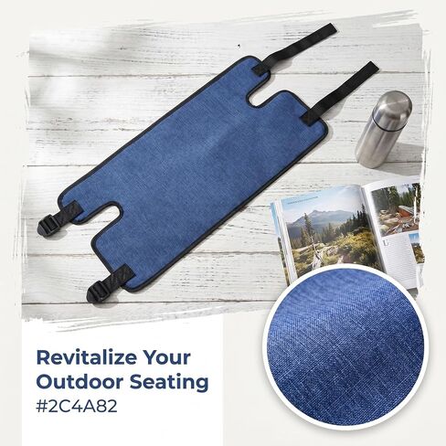 Camping Chair Replacement Fabric Seat Cover for Folding Chairs | Waterproof Oxford Chair Cover with Strap Buckles, Heavy-Duty Replacement Seat for Camping, Fishing & Folding Chairs in Saudi Arabia