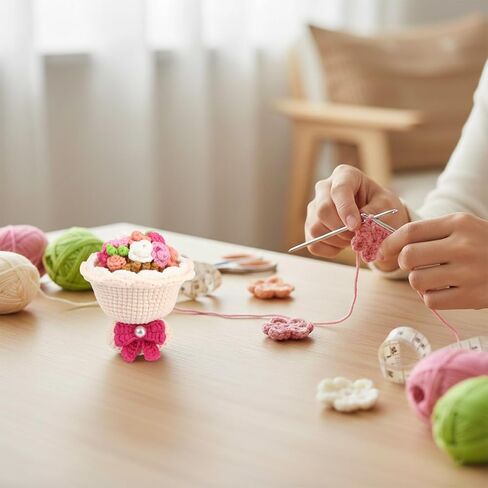 Reversible Crochet Bouquet Flower Doll 2026 New Cute Handmade Bride Cross Dressing Wedding Dress Dolls Funny Knitted Graduation Birthday for Women and Girlfriend in Saudi Arabia