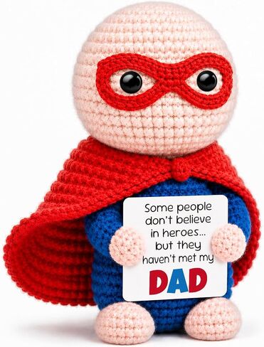 Busy Gaming Life Fathers Day Birthday Dad Gifts from Daughter Son Wife, Crochet Dad Hero Gift for Father from Kids, Step Best BonusDad Father in Law Daddy Ornament,Daddy Office Desk Accessories in Saudi Arabia
