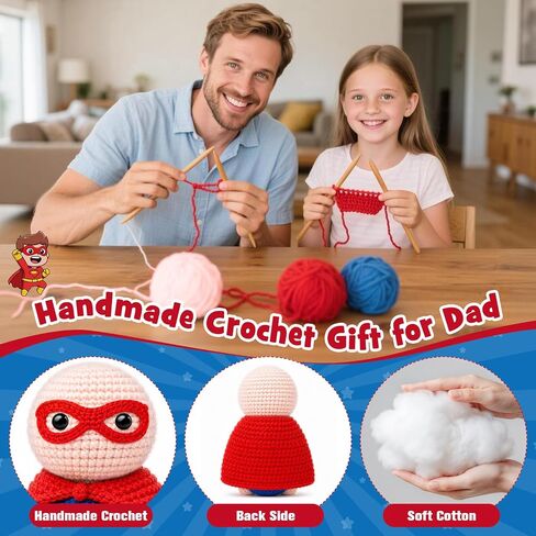 Busy Gaming Life Fathers Day Birthday Dad Gifts from Daughter Son Wife, Crochet Dad Hero Gift for Father from Kids, Step Best BonusDad Father in Law Daddy Ornament,Daddy Office Desk Accessories in Saudi Arabia
