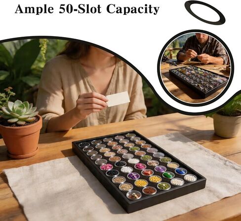 3 Pack Black Jewelry Display Case, 50 Slots Diamond Painting Storage Containers for Gems, Beads & Small Jewelry Jars, Versatile Organizer Tray in Saudi Arabia