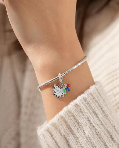 سحر متدلي من الفضة الإسترلينية مناسب لسوار Pandora Charms Friends Don't Lie Stranger Merch هدايا للنساء in Kuwait