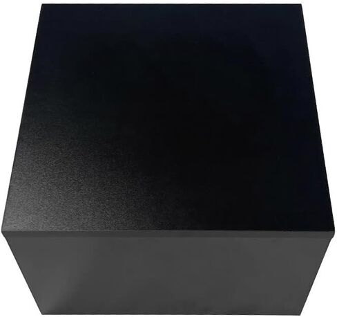 Prolinemax 18x18x12 Black Pedestal Cube Gallery Display Sculpture Stand Collectibles Cube in Kuwait