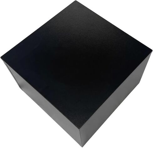 Prolinemax 18x18x12 Black Pedestal Cube Gallery Display Sculpture Stand Collectibles Cube in Kuwait
