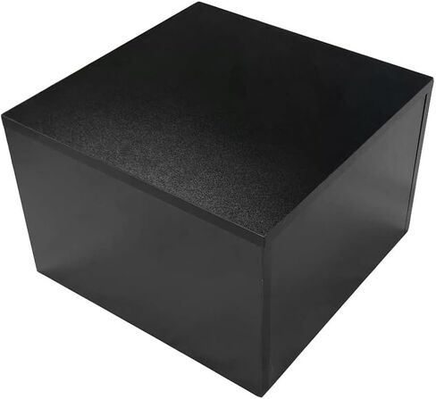 Prolinemax 18x18x12 Black Pedestal Cube Gallery Display Sculpture Stand Collectibles Cube in Kuwait