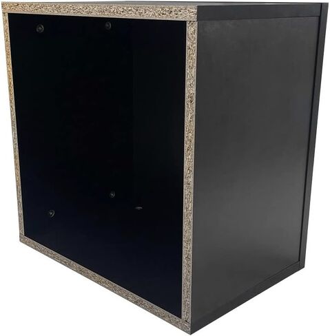 Prolinemax 18x18x12 Black Pedestal Cube Gallery Display Sculpture Stand Collectibles Cube in Kuwait