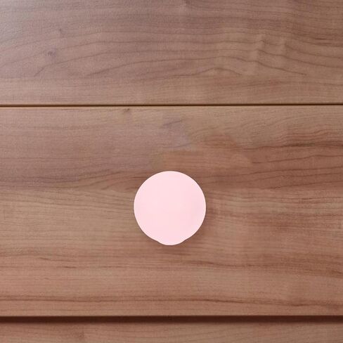 DECHOUS 4pcs Round Ceramic Cabinet Knobs Pink and Light Blue Porcelain Drawer Handles Cute Dresser Pulls for Boys and Bedroom Wardrobe Furniture in Kuwait